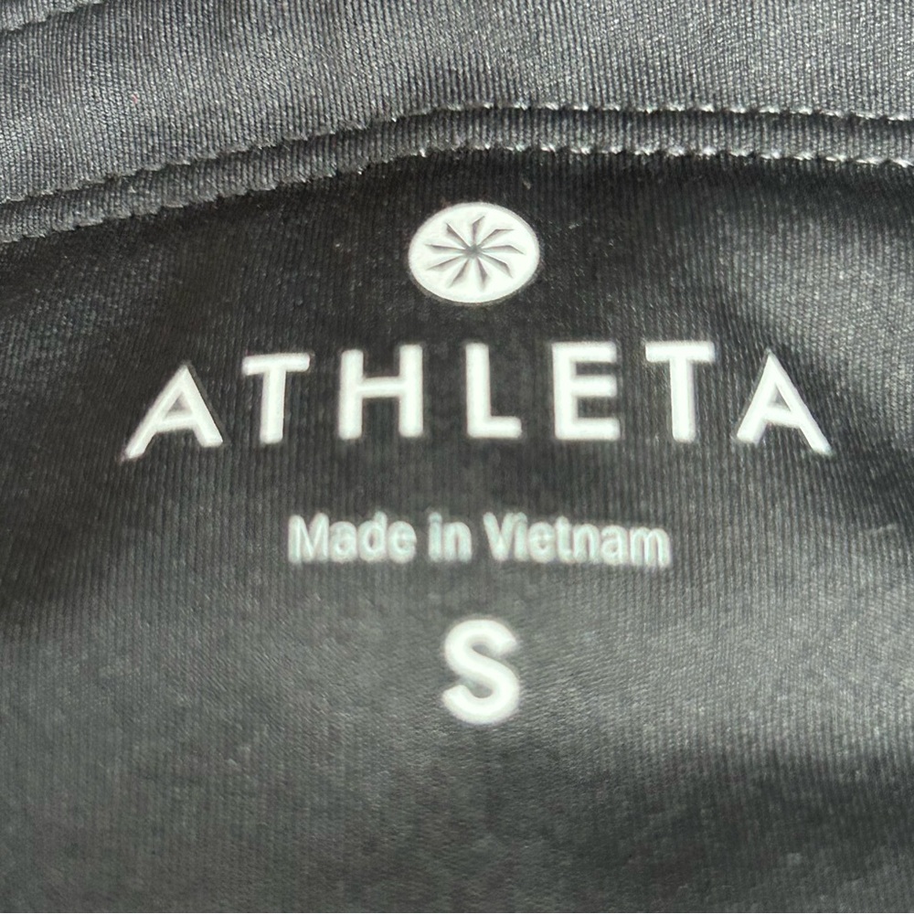 Athleta Asym Mesh Sonar Honeycomb Print Leggings - Size S - Picture 9 of 12